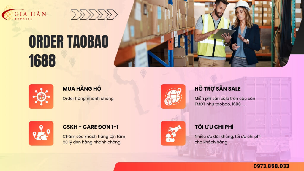 Hỗ trợ đặt hàng taobao, nguồn hàng tuy tín
